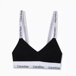 [Calvin Klein]UNDERWEAR CK 언더웨어 여자 라이틀리 라인드 브라렛 블랙 QF7059-UB1 698308
