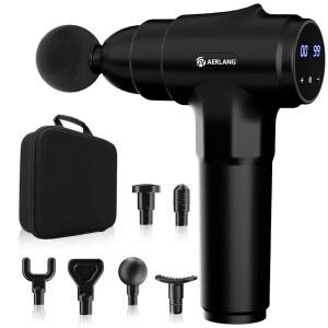 에어랑 마사지 건 운동선수 를 위한 심부 조직 근육 등 마사지기 6 가 있는 타악기 딸 휴대용 마사지기의 20가지 스피드 생일 선물