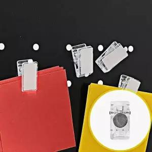 미니 냉장고 집게 투명 양면 정리함 주방 소품