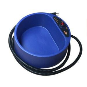 야외 온도유지 전기 물그릇 화이트 500ml 고양 애완견 보울 블루 얼지않는물그릇 겨울