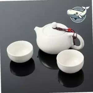 우아한 도자기 두세트 차와 다도기 고급 보관용