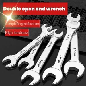 렌치용 오픈 엔드 공구  콤비네이션 육각 스패너  자동차 수리 5.5 8 9 10 12 13 14 16 17 18mm
