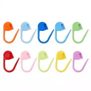 단수 코바늘 스티치 컬러 버클 핀 마커 단수링 뜨개질도구 코수링 코바늘재료 표시링 표시링 링100p