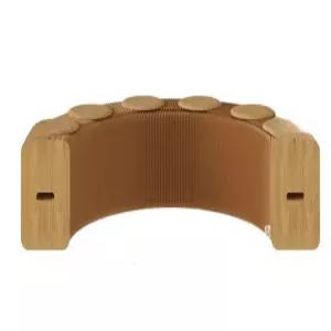 골판지 종이 벤치 의자 체어 휴대용 친환경 접이식 페이퍼 전시회 종이의자