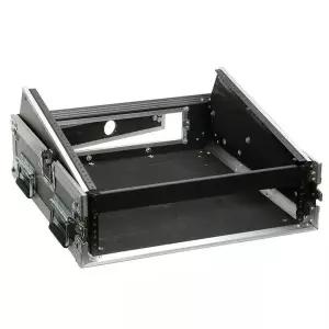 19 콤보 비행 케이스 2U 앰프 CD 플레이어 및 10U 믹서 케이스