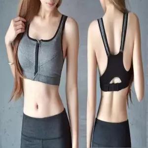 스포츠 브라 상의 운동복 여자 요가복 브라탑 집업 WFLQ8EH