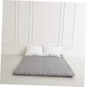 차렵이불 더크린 바닥요매트 그레이 싱글1인용(요커버/요솜)