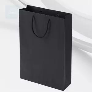 제이미몰 심플 세로형 종이 쇼핑백 32X44CM 블랙 5P 선물포장쇼핑백