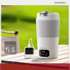 무선 보온텀블러 가열텀블러 온도조절 스텐텀블러 안새는 충전