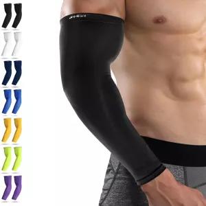 남성 여성 청소년용 하이루이 팔 압박 슬리브 자외선 차단 20-30mmHG 서포트 타투 커버 통기성 습기 흡수
