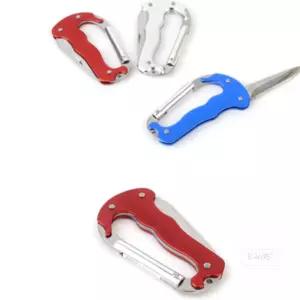 경희의마실 비너 겸용 다용도 칼 접는칼 소형칼 등산고리