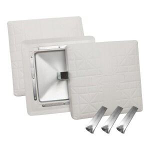 챔피언 스포츠 프로 앵커드 야구 베이스 세트, 볼트 스탠션 - 모든 수준의 야구 및 소프트볼을 위한 - 3개의 헤비 듀티 베이스 및 앵커 세트, 화이트