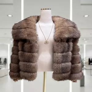 [비바앤코코넛]에코 페이크 퍼 카라 자켓