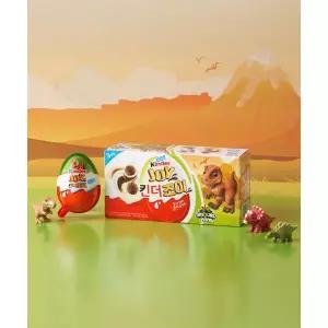 매장정품 FERRERO 페레로 킨더조이 나툰즈 공룡 T-3 4개 (총 12개입)