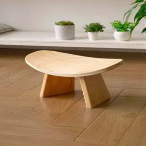 무릎의자 기도 요가 스툴 명상 좌식 낮은 다도