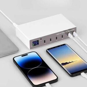핸드폰 다중 충전기 손님용 고속충전 배터리 카페 사무실