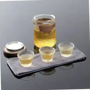 이시아르 내열유리 휴대용 3인 다기세트