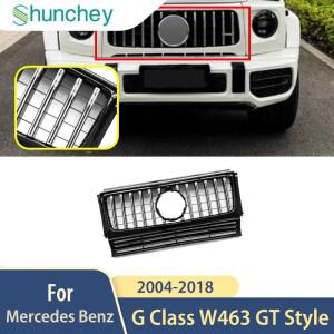 메르세데스 벤츠 호환용 G 클래스 W463 2004 프론트 인렛 그릴 바디킷 외장 튜닝호환용 레이싱 액세서리 GT