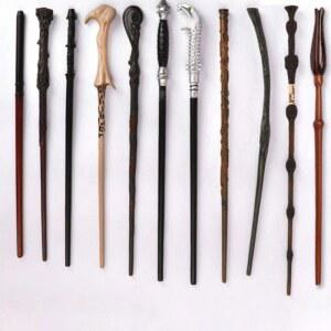 마법지팡이 마술봉 마법봉 덤블도어 티켓 지팡이 볼드모트 말포이 포터 금속 선물용 코스프레 20 35 마술 스네이프 코어 42cm 요술봉 배지