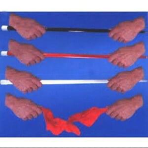 마법지팡이 마술봉 마법봉 요술봉 트리플 컬러 변경 지팡이 플라스틱 마술 트릭 마법사 무대 소품 / Magia Toys Gadgets