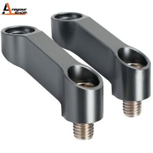 BMW 호환 R 1200 GS 어드벤처 2013- 전동 부품 용 Areyourshop 10mm 미러 익스텐더 라이저 확장