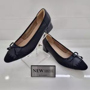 [탠디]미셸by탠디 여성 가죽리본 3cm 밴드제질 플렛슈즈 H_X25224A