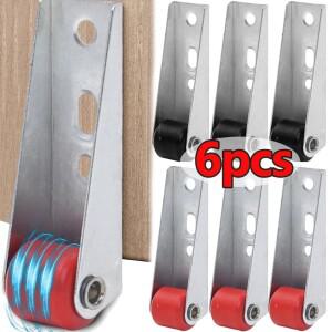 다기능 무소음  이동 바퀴  방향 캐스터  테이블 캐비닛용 미니 소형 트랙 롤러  하드웨어 가정 수리 용품