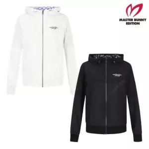 MASTER BUNNY 여성 로고 메쉬 후드 집업 점퍼 421E1JP301
