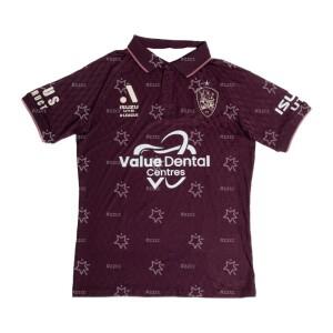 25-26 호주 A-리그 브리즈번 로어 홈 축구 유니폼 3D 프린팅 가을 스포츠 고속 건조 남성 티셔츠 아동복