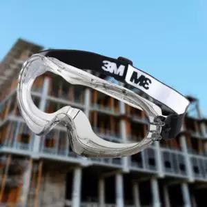 3M 고글 보호안경 자외선차단 김서림방지 탈부착형