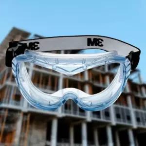 3M 고글 보호안경 머리밴드형 넓은시야 김서림방지