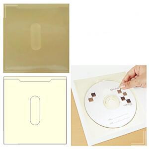 [2개구성] 주머니형 DVD 포켓 CD케이스 포스트 스틱 윈디커 라벨테이프 비닐 3 HW8E061C