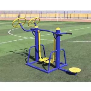 야외 걷기 스카이워커 공원 운동기구 어르신 산책로 조정기