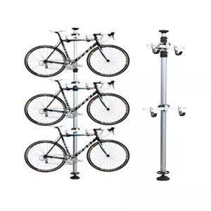 실내 베란다 자전거거치대 기둥식 걸이 천장 행거