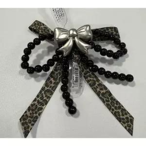 [크록스][] 10016728 실버와 블랙 믹스 리본 지비츠 (S45039487)