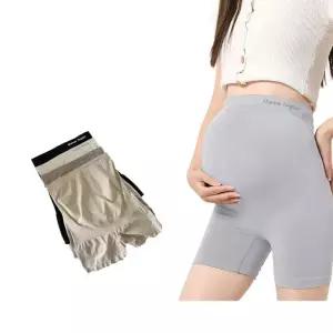 티류으스 여성 임산부 안전바지 2in1 속옷 노출방지 여름 얇은 빅사이즈 피부친화 레깅스 WY