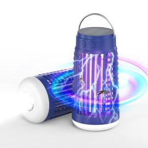 CCAGU 태양광 모기퇴치기 감전식 휴대용 날파리 충퇴치기 충전 무선 캠핑 랜턴 벌레퇴치기