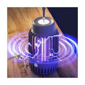 (KC인증)무선 충전식 캠핑 가용 기 날벌레 퇴치기 LED 무드 램프 C입 충전