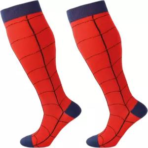 6월 압박 양말 남성 무릎 높이 스타킹 달리기 운동 간호사 업무 지원 여행 비행 스포츠 선물