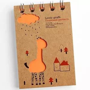 스프링 미니 수첩 상철 선물 학생 휴대용 단체 (KYR-WFG5YCA)