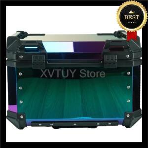 유니버설 오토바이 알루미늄 합금 트렁크 헬멧 박스 45L 방수 테일 러기지 보관 케이스