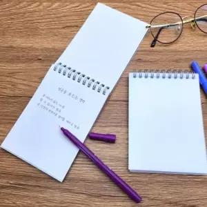 무지노트 A6 스프링 미술 드로잉 노트 공책 (KYR-WDFF84F)