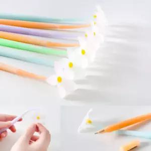 실리콘 플라워펜 카네이션 꽃 볼펜 선물