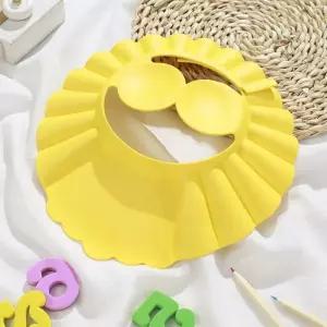 유아 샴푸캡 목욕 귀보호 물차단 안전 실리콘 아기 샤워