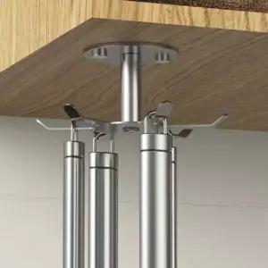 스텐 QHY707Q7 주방 회전 조리도구 기구 국자 걸이