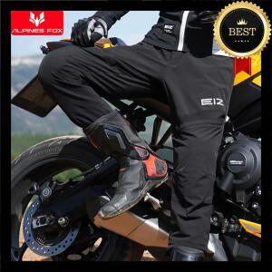 여름 오토바이 바지 메쉬 통기성 타기 CE 보호 장비 블랙 M-5XL