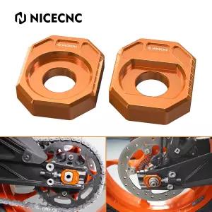 호환  KTM 390 듀크 250 듀크 2024-2025 390 어드벤처 RX 엔듀로 R SMC R 2025용 리어 액슬 블록 체인 조절