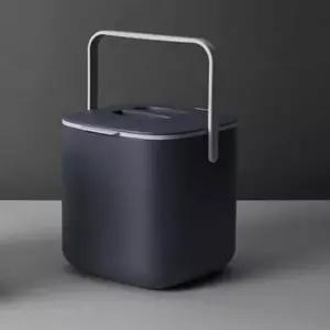 음식물 재활용 통 다크그레이 가정용 쓰레기통 쓰레기 수거함 처리함