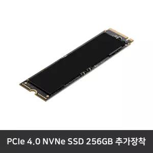 14ZD95U-GX59K 추가옵션 / PCIe 4.0 NVMe SSD 256GB 추가장착