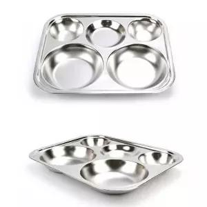 스텐 554LGE73 27종 단체급식 3찬 성인 식판 33x27.5cm 32호